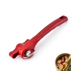 Manual Can Opener with Soft Ergonomic Grips – Easy-Turn Knob, Perfect for Seniors