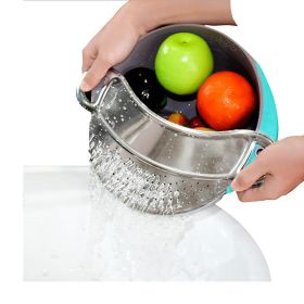 Stainless Steel Clip-On Colander – Universal Food Strainer for Pots & Bowls with Hand Grips