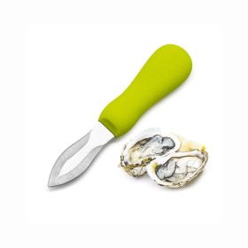 Stainless Steel Oyster Shucking Knife – Ergonomic Grip & Anti-Slip Handle, Food-Grade Shellfish Tool for Kitchen & Outdoor Use