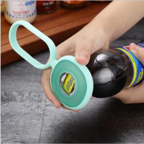 3-in-1 Multi-Function Bottle Cap Opener – Silicone Tool for Beer, Screw Caps, and Jar Lids