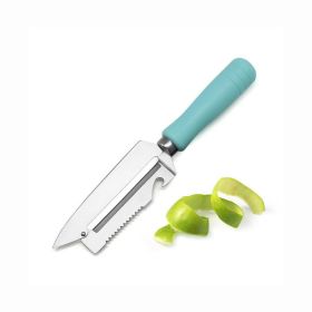 Multi-Function Peeler & Bottle Opener – Stainless Steel Knife for Peeling, Fish Scale Removal, and Slicing