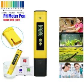 Digital PH Meter 0.01 Precision Water Quality Tester – 0-14 PH Range for Aquarium & Pool