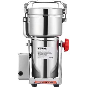 VEVOR 1000g Electric Grain Mill Grinder – 3750W High-Speed Stainless Steel Pulverizer